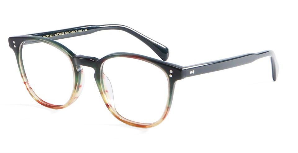 Ov Designer Acetat Runde Glas Rahmen Für Männer Optische Brillen Ov5345 Vintage Medium Oval Spektakel Myopie Rahmen Oculos De Grau – Detail 6