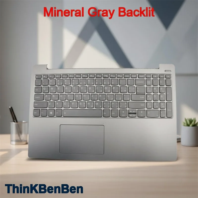 

Минерально-серый верхний корпус с подсветкой клавиатуры и подставкой для рук для Lenovo Ideapad 330S 15 15IKB GTX1050 5CB0R57665 5CB0R57660