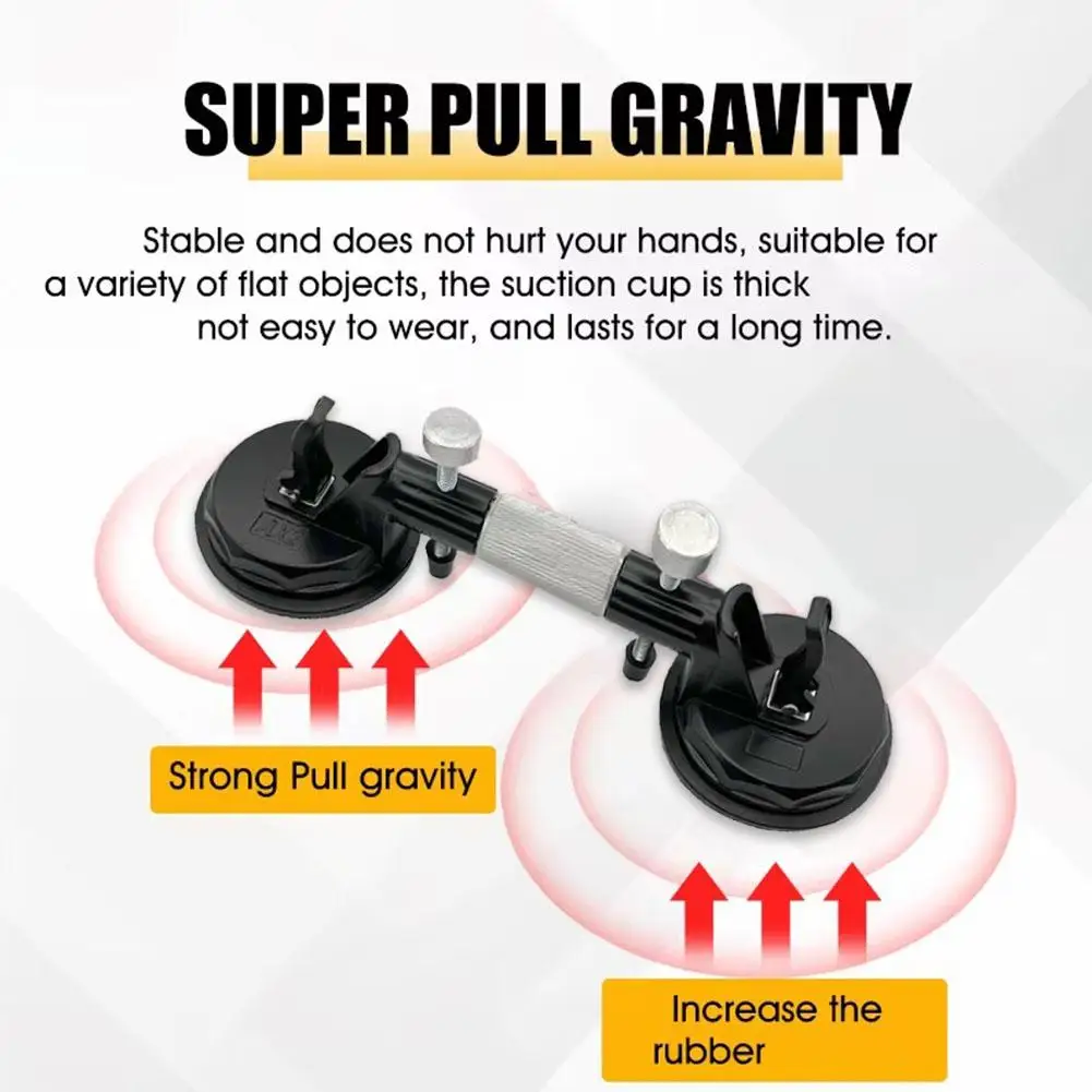 

Adjustable Strong Tile Suction Cup Tensioner Tile Glass Stone Lifter For Pulling Aligning Flat Surfaces Building Fixing Tools