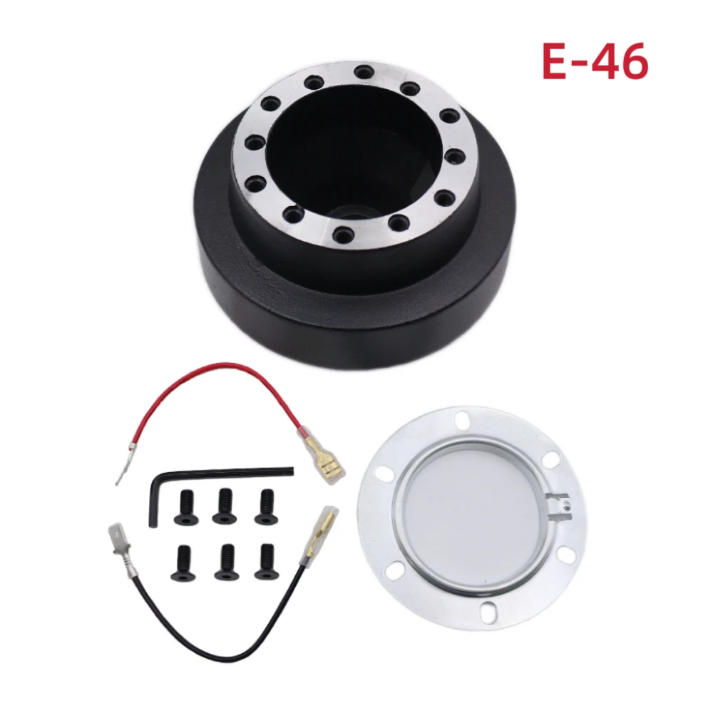 

For BMW E46 3 SERIES 1999-2006 320i 325i 328i M3 Car Racing E-46 Steering Wheel Hub Adapter Boss Kit