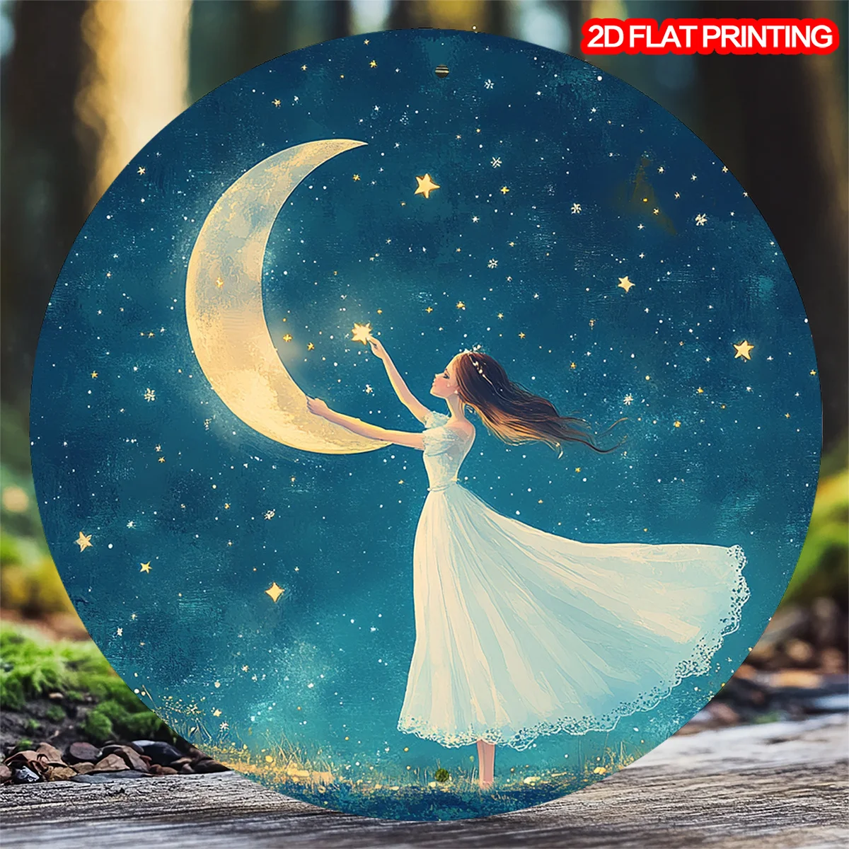 1Pc Vintage Luna Ro… - image