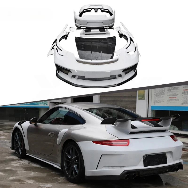 Off Road XTREME Carbon Body Kit Front Rear Bumper Hood Side Skirts Wing Sport Universal Fit Car Guard