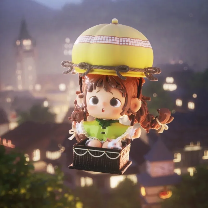 Heyone Furfur Glimmer City Under Night Sky Blind Box Bag Figure Frizzy Girl Model Doll Toys Lucky Surprise Gifts Ornament Decors