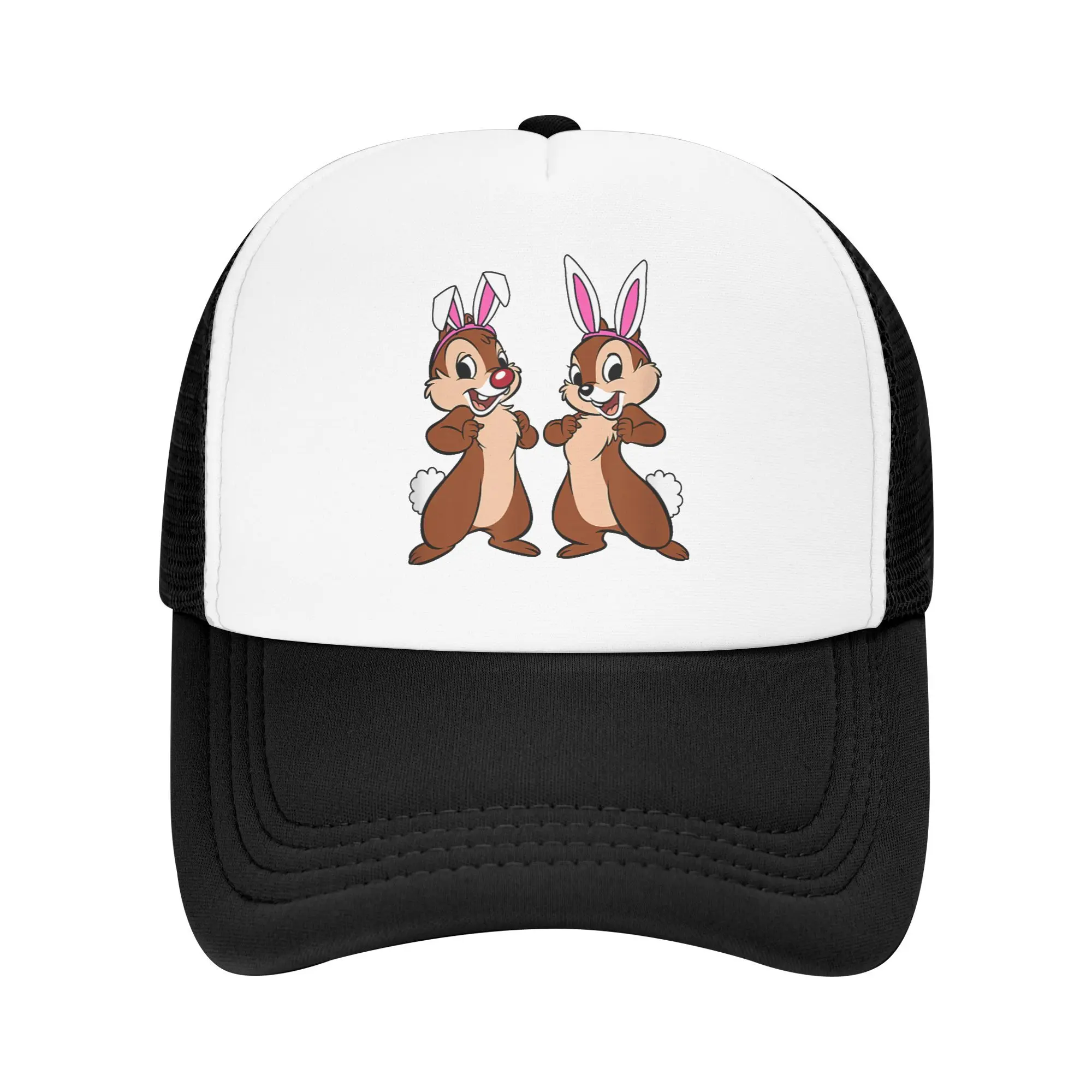 

Amazon Essentials Chip 'n' Dale Весенние пасхальные кроличьи уши Сетчатые солнцезащитные шляпы Спорт на открытом воздухе Женские повседневные дизайнерские шляпы в стиле хип-хоп