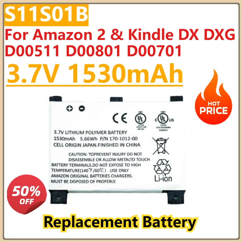 New 3.7V 1530Mah Ba… - image