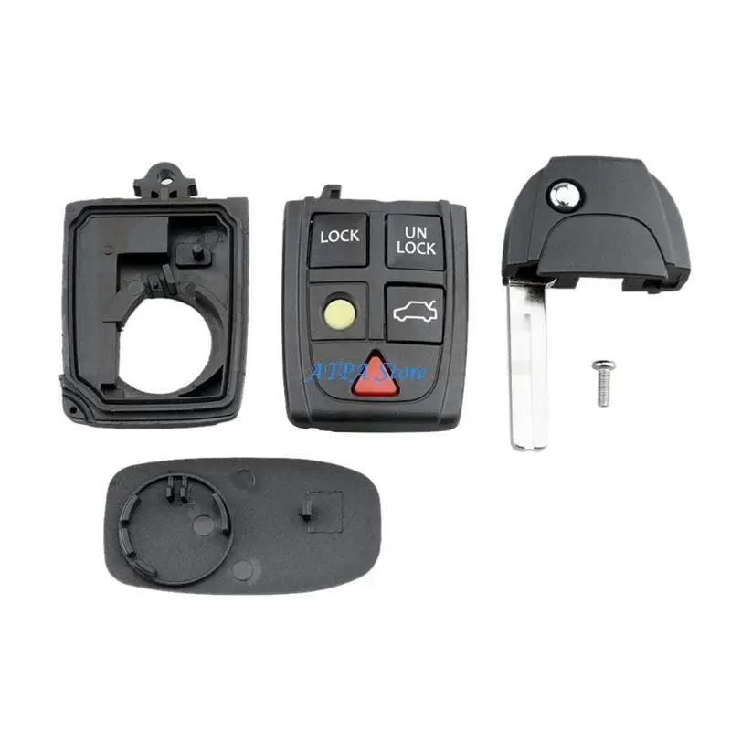 U13C 5 Button Remote Protector Practical 5 Folding Case for Vehicle