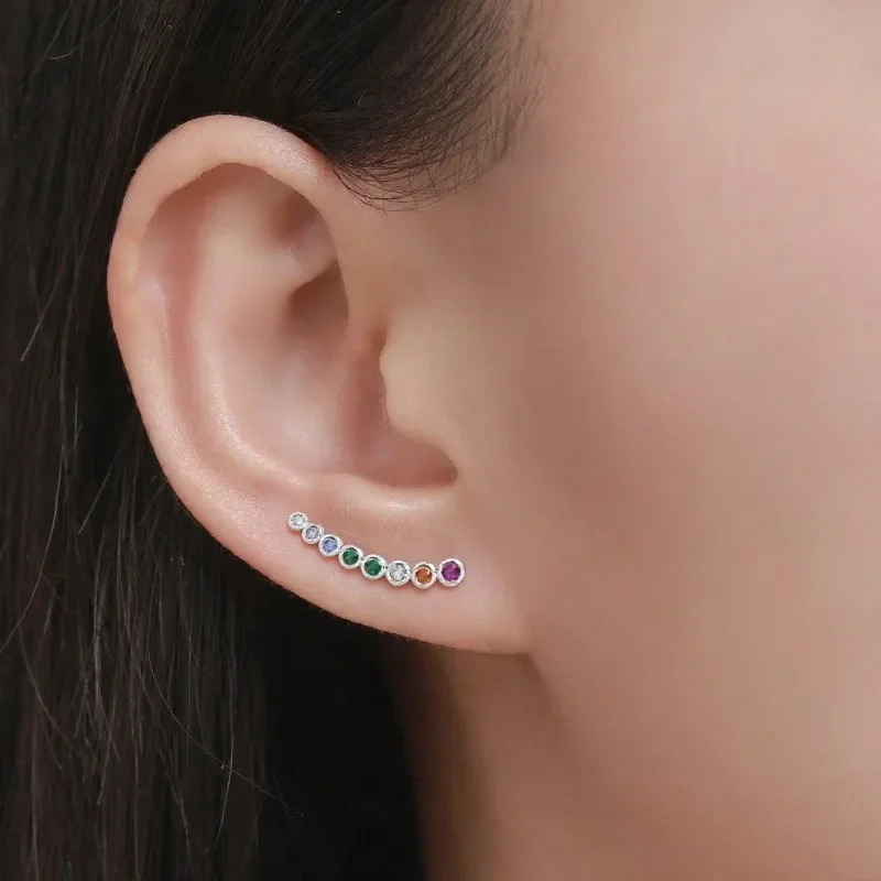 1pair Exquisite Luxurious Golden/silvery Earrings  Unique High-End Essential Gift for Lover-no box