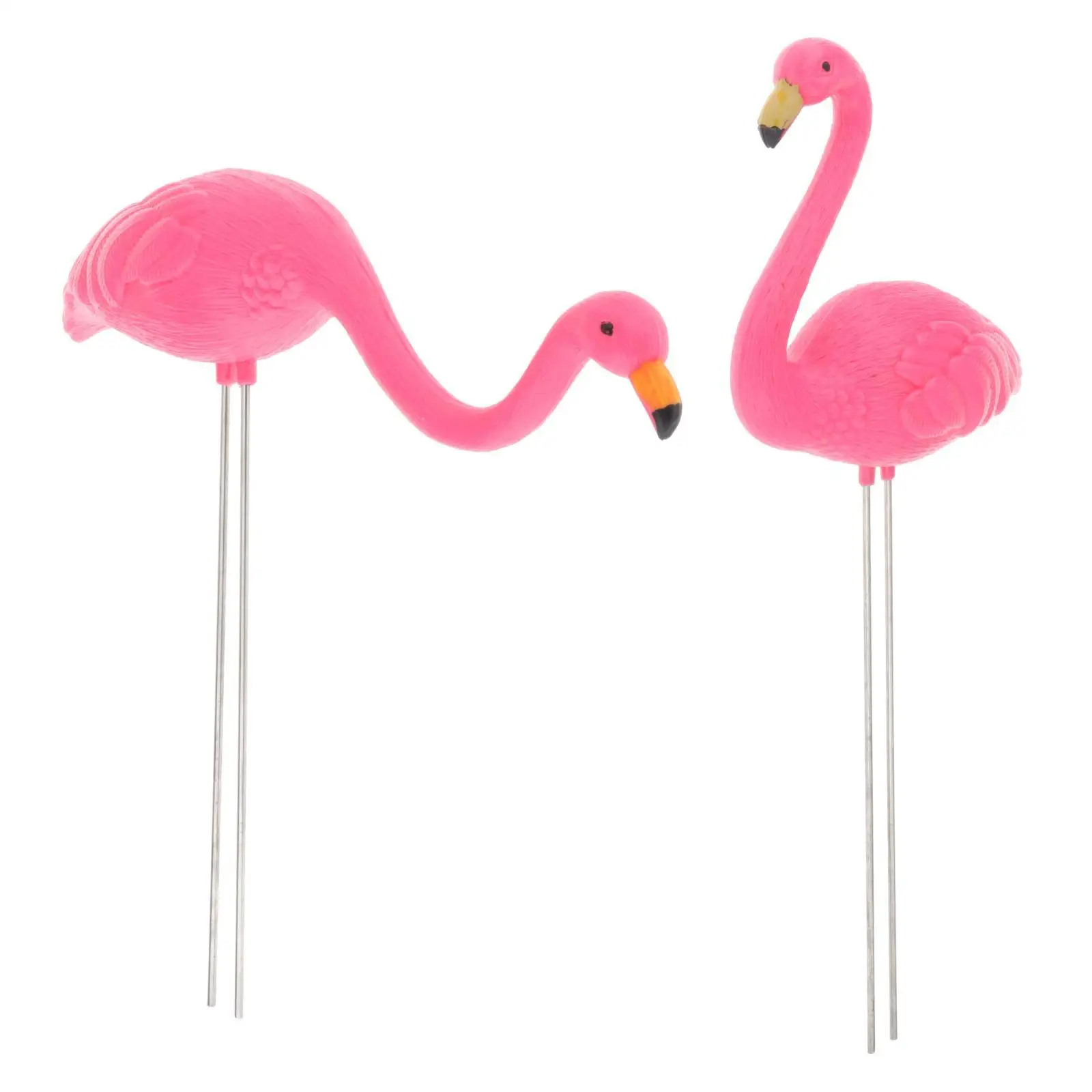 Flamingo Garden Stake Yard Ornament Festival Patio Porch Lawn Accessories