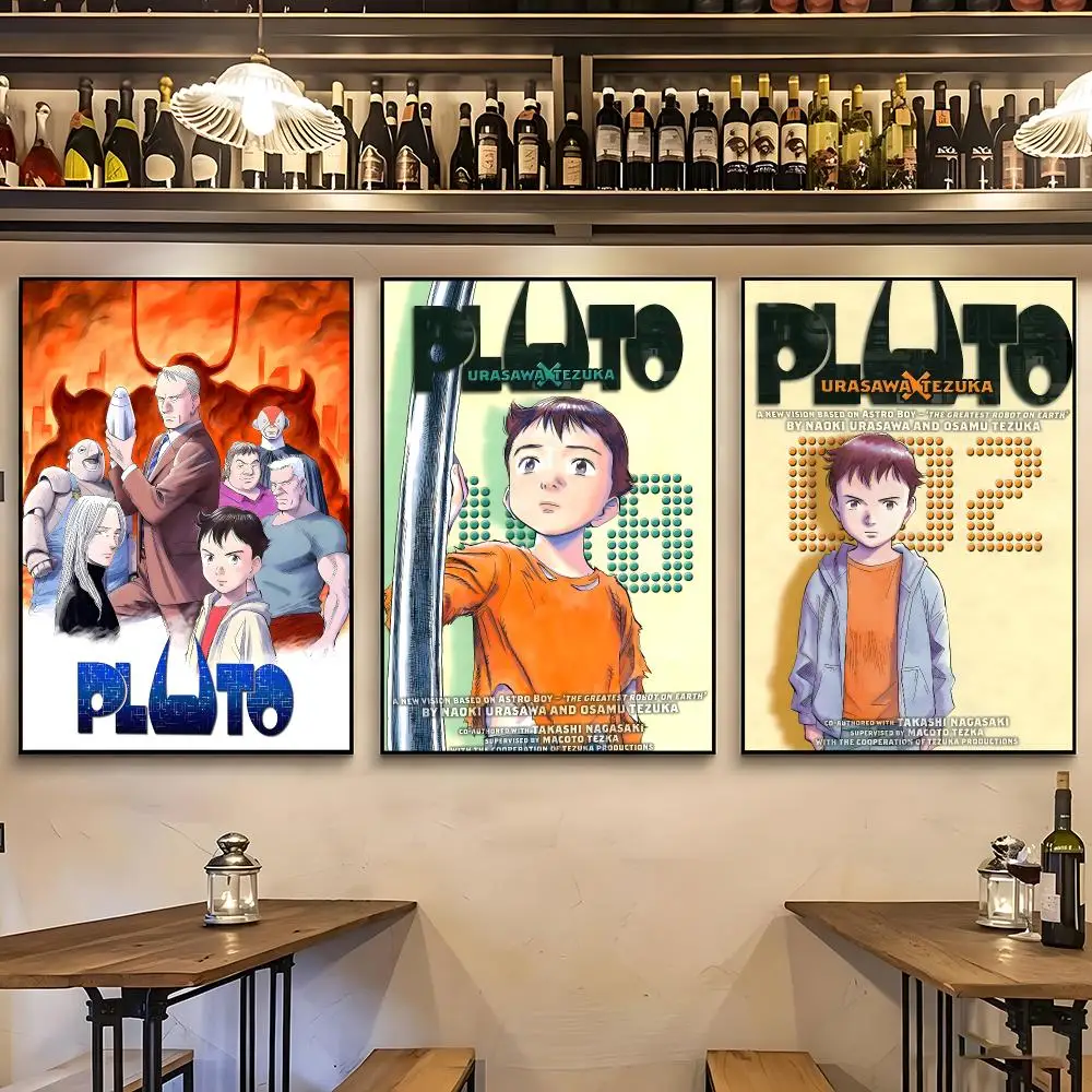 anime Pluto New Arrival Popular Art Print Poster HD Wall Art Sofa Home Decor Gift For Fans