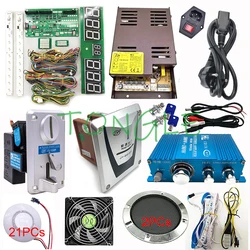 Naughty Beans Machine DIY Full Kit, for Coin Operated, Indoor Amusement Equipment, Hit Hammer Arcade Game Board with Wires