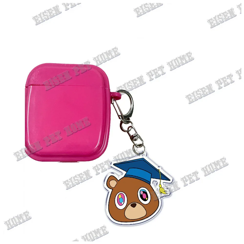 Rapero Kanye llavero para accesorios bolsa YE Heartbreak otra vez colgante llavero cadenas llaveros regalos de navidad