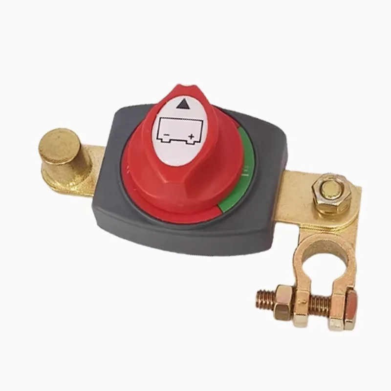 مفتاح مشترك لقطع الطاقة لبطارية السيارة النحاسية، جزء تعديل السيارات، مفتاح الطاقة عالي التيار #2