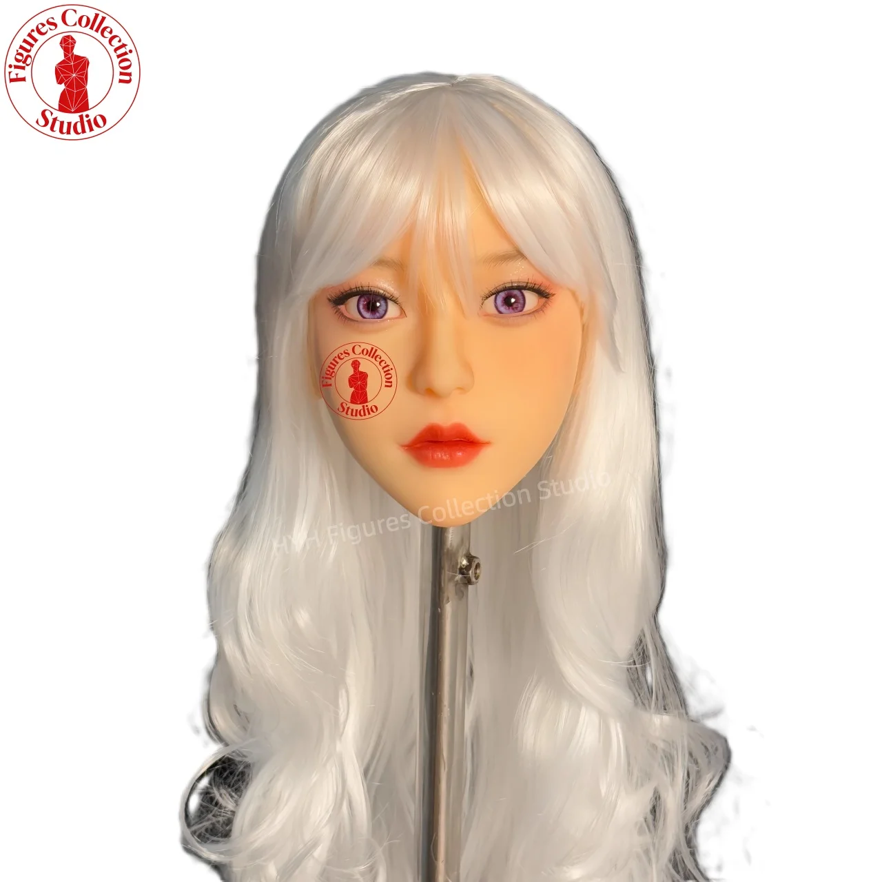 

Studio Makeup Head HYH-THB-KX-0026 Life-Size, M16 Interface, Artistic for Hairstyle, Jewelry, Photography