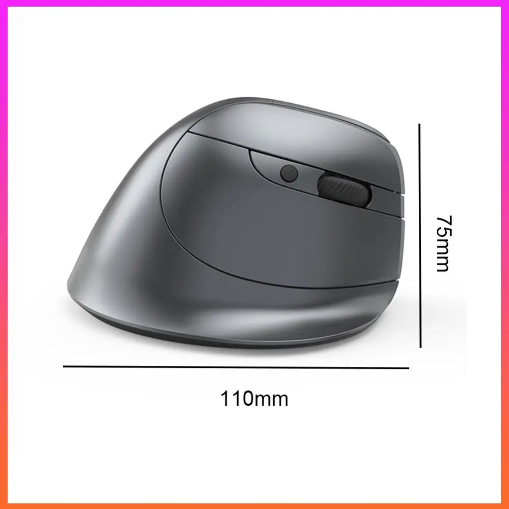 

F-26C Wireless Gaming Mouse Ergonomic 3200DPI Vertical Gaming Mouse 8 Buttons 2.4G Rechargeable for PC Laptop for Office Home