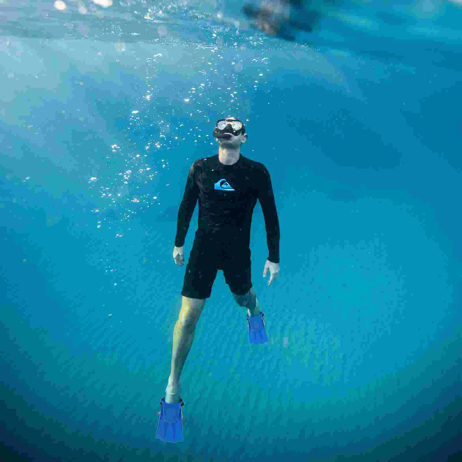 Palmes de natation en caoutchouc pour adultes, palmes unisexes, entraînement universel, courtes, durables