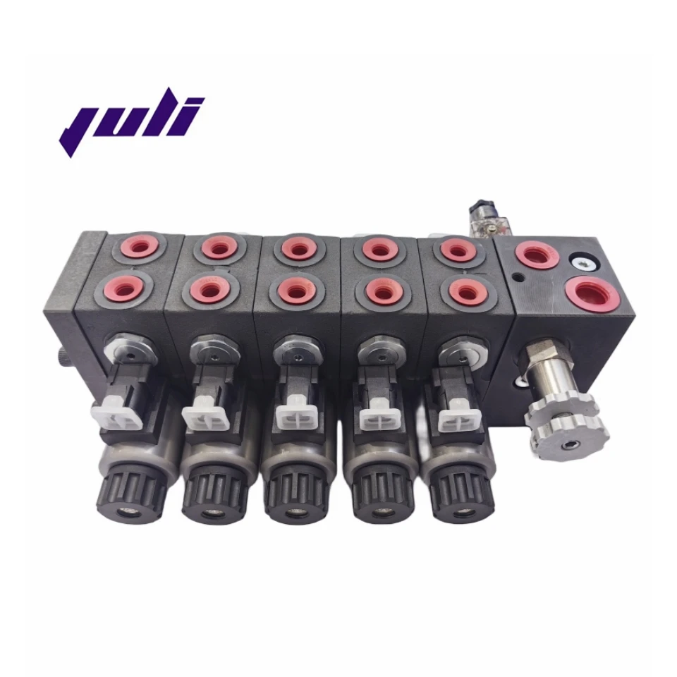 Solenoid Valve Directional Check Valve Group Manual Proportional Hydraulic Control Diverter Valve