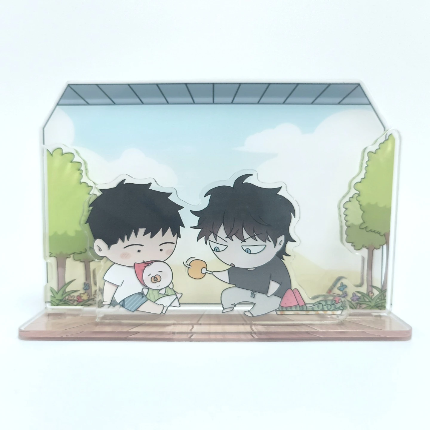 Our Sunny Days Acrylic Stand BL Yaoi Manhwa Key Chain Anime Collectible Gift
