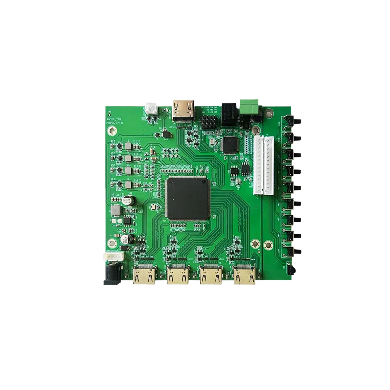 HDMI Splitter 4 into 1 Out Seamless Switching 4K High-definition Combiner Support Mode Customization Splitter