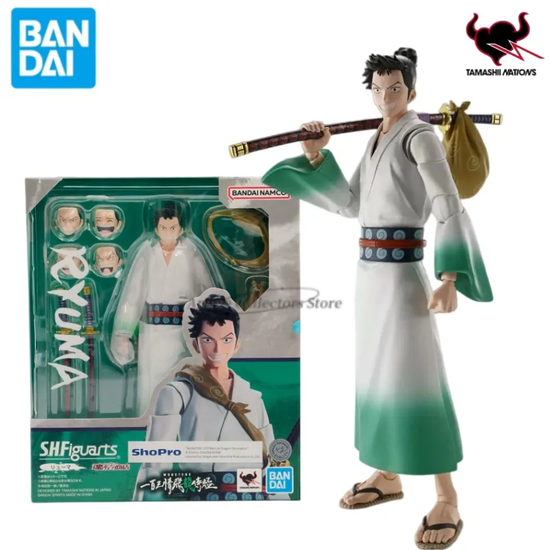 

In Stock Bandai Original SHFiguarts SHF MONSTERS RYUMA Anime Action Figures Toys Collection Gifts Models Ornaments