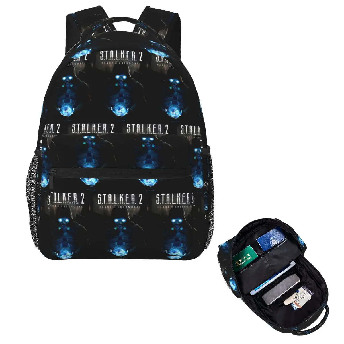 

Fish Out Of Water Student Backpack School Bag Hiking Travel Daypack for Men Women Fashion Bookbag Shoulder Bags