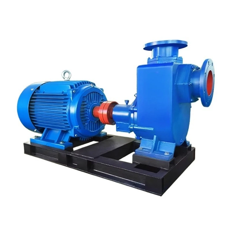 Non‑clogging Sewage Pump Self‑priming Frequency‑conversion Centrifugal Water Pump 380V for Irrigation