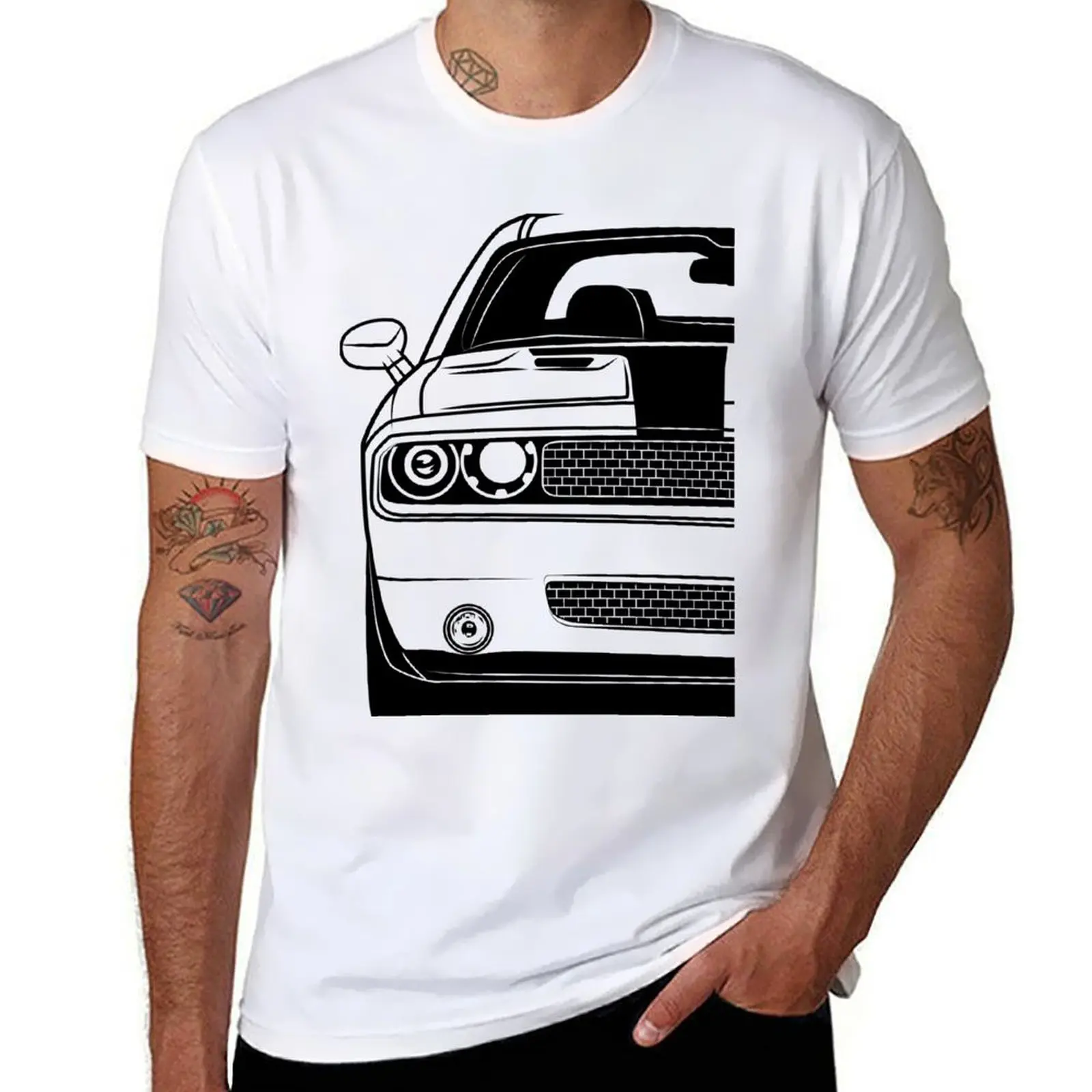 

mens Shirt Challenger funny Design SRT8 Best shirts T-Shirt shirts graphic t t man