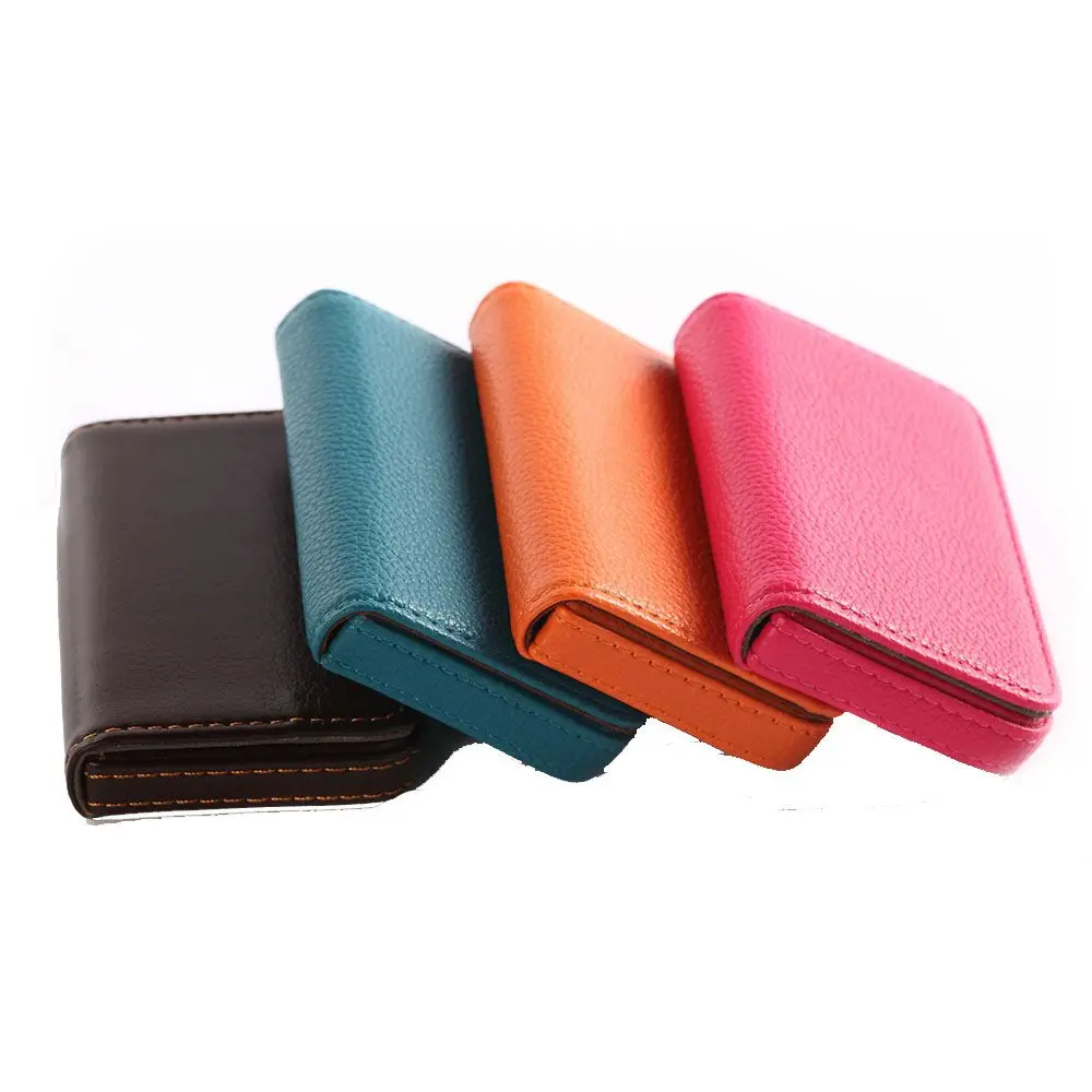 Fashion Woman Holder Wallets & Holders PU Leather Creative Money Clips Wallet Card Holder Business Card