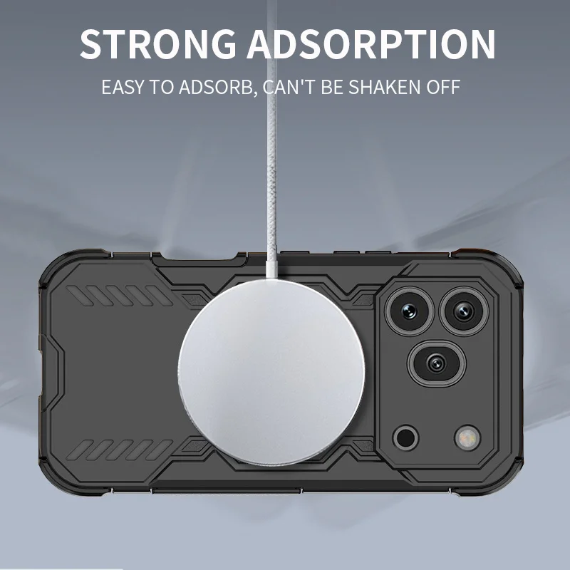 Heat Dissipation Case For Honor 600 Pro Cover Lens Protection Magnetic Wireless Charging Back Shell Fundas Coque view 5