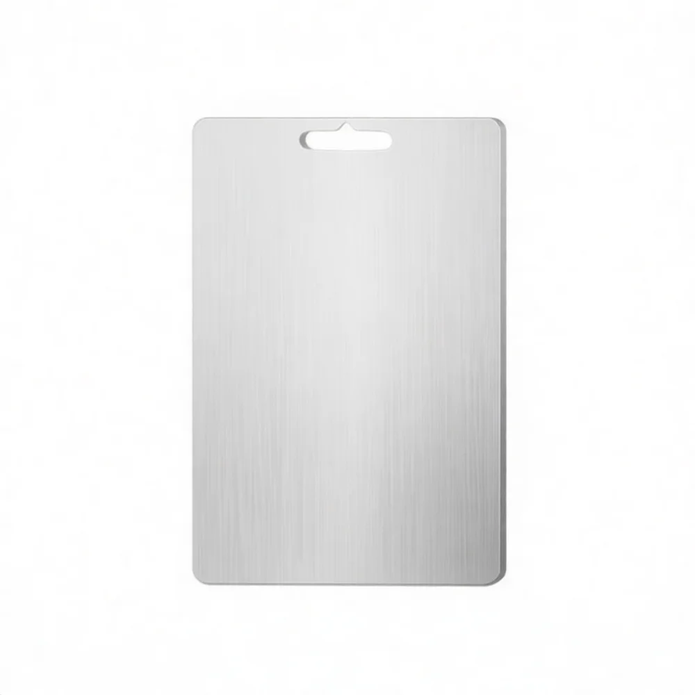 Kitchen Stainless Steel Cutting Board Heavy Duty Thickened Chopping Block Mold Proof Metal Tray Professional Prep Mat