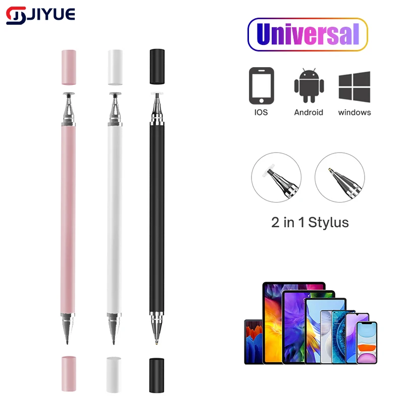 Universal Stylus Pen For Android Smart Phone For Phone Pad Tablet Pen Por Touch Screen For Apple Pencil IPad Accessories Pens