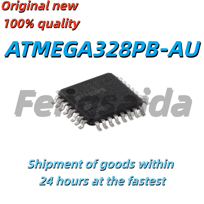 (5-10pcs)100% 새로운 ATMEGA328PB-AU ATMEGA328PB-U MEGA328PB-U QFP-32 칩셋