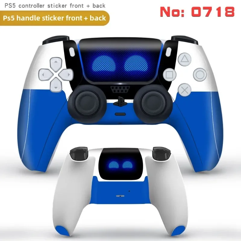 Astrobot Cartoon Ps5 Gamepad Stickers for Sony PlayStation 5 Anime Decal Skin Joystick Protective Film Game Console Accessories