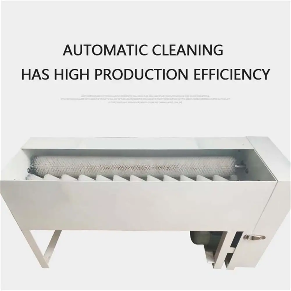 Fully Automatic Egg Cleaning Equipment Commercial Small Stainless Steel Egg Washing Machine High Efficiency