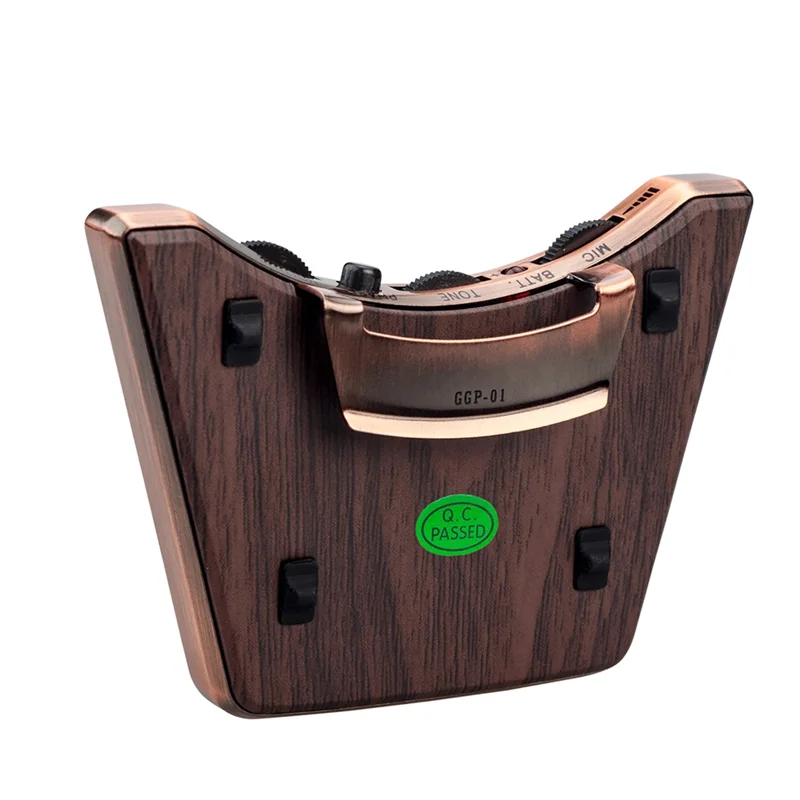 Advanced Acoustic Guitar Sound Hole Pickup Dual Pickup Modes Piezo + Mic Supports Volume Tone Phase For 36-42 Inch Classic Guita