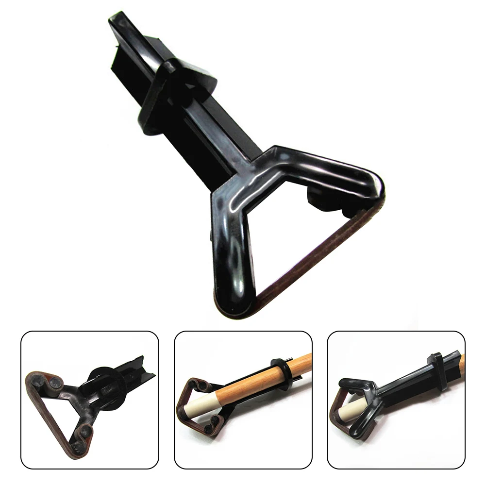Abrazadera para tacos de billar, herramienta de reparación de plástico, accesorios deportivos de 90x45mm