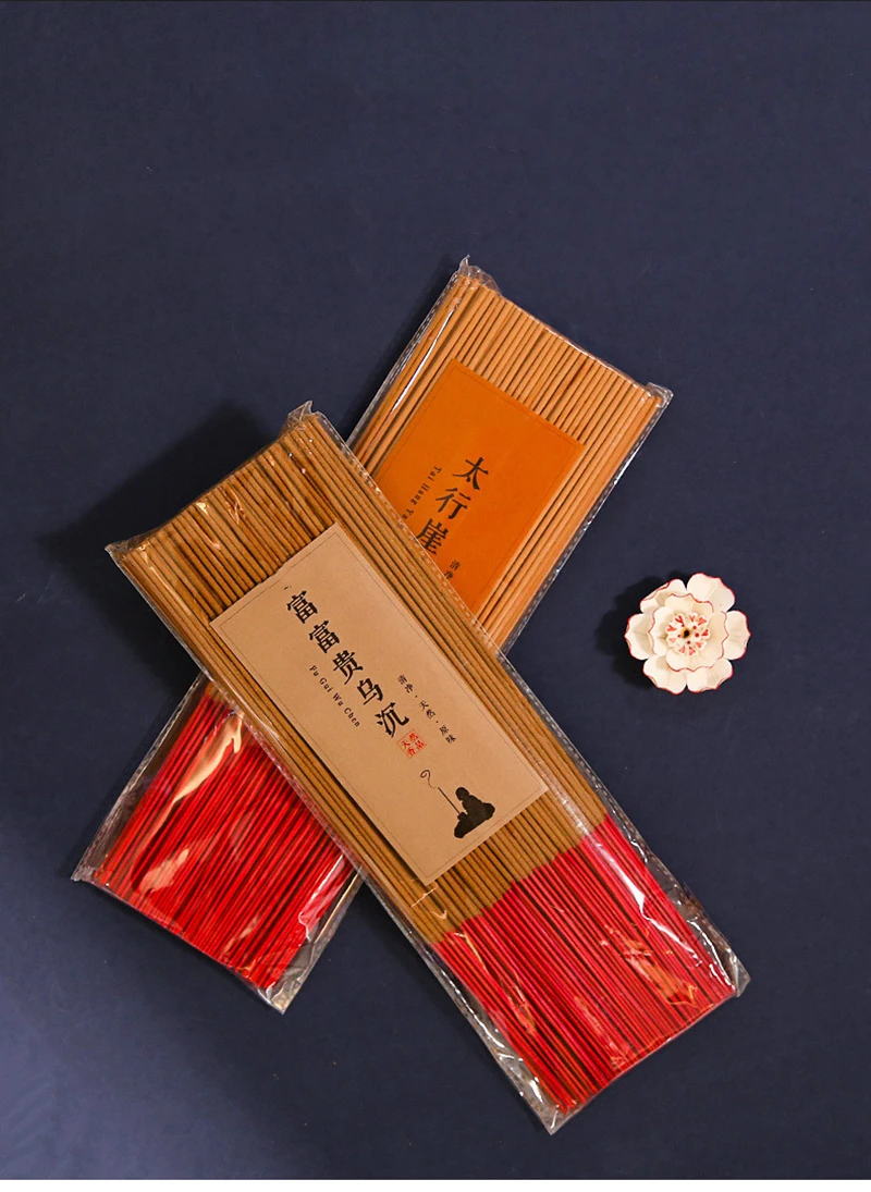 Buddha Bamboo Stick Incense Indoor Home Incense Sticks Agarwood Laoshan Sandalwood For Buddha Praying