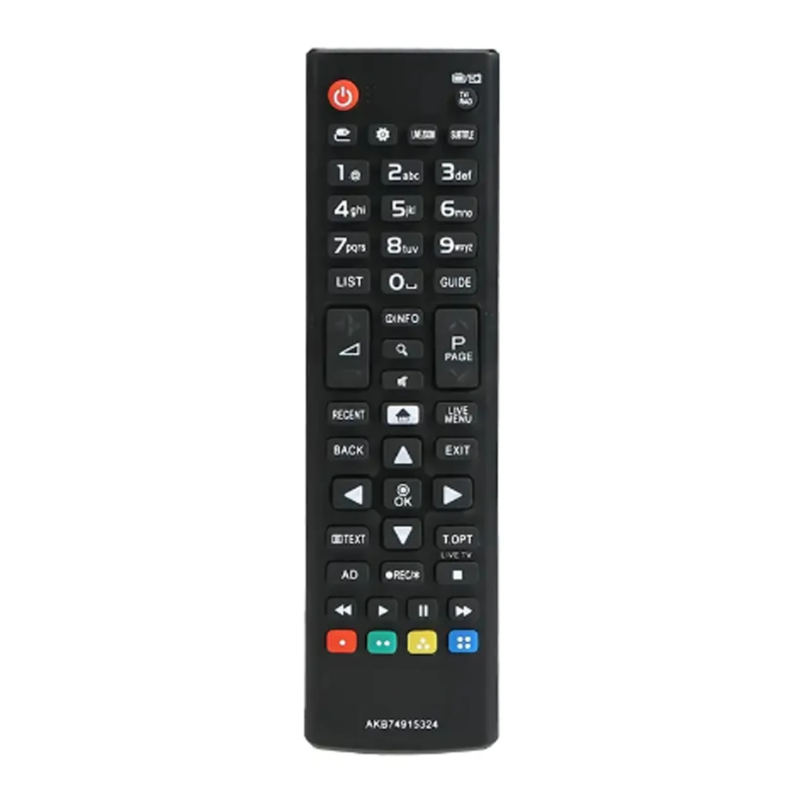 AKB74915324 Universal Replacement Remote Control Fit for 2019-2025 L Smart TV All Models LED LCD OLED, Compatible with AKB75095