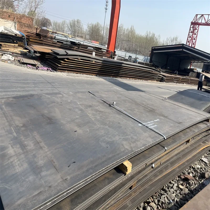 Direct Sales AR550 Wear-Resistant Steel Plate Customizable Specifications for Coal Mine Conveying Equipment Stone Crusher Lining