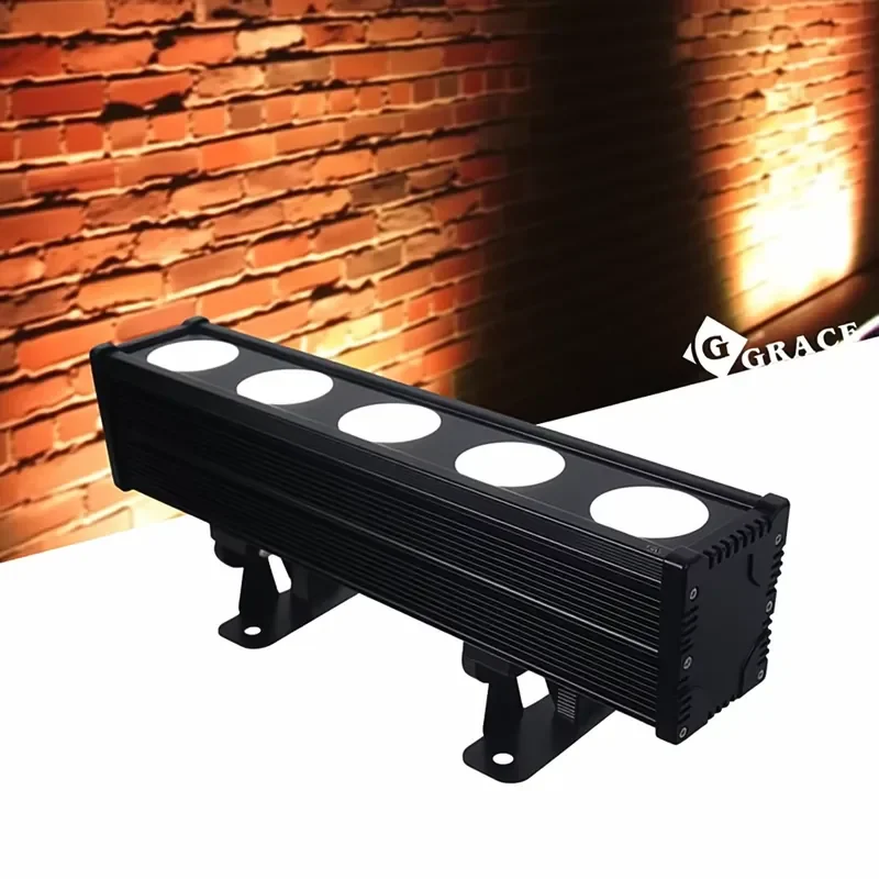 Igracelite 5*30W RGBW 4in1 LED Wall Washer Waterproof Outdoor Pixel Controlled DMX LEDwall Stage Light