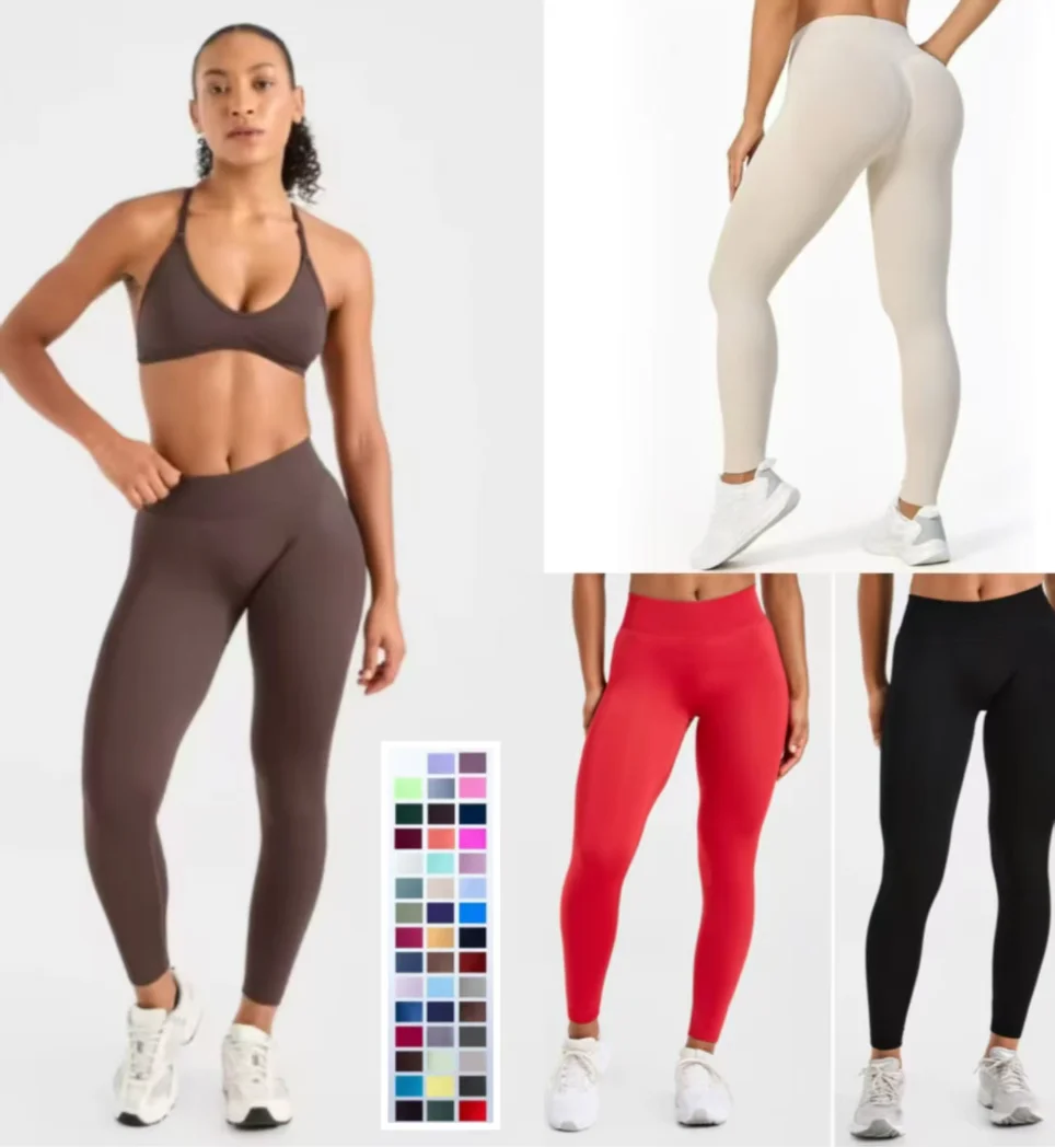 TOP Adapt Seamless Leggings Women Seamless Sports Yoga Pants Low Ribbed Band Gym clothes Fitness Workout wear Scrunch Bum Tights