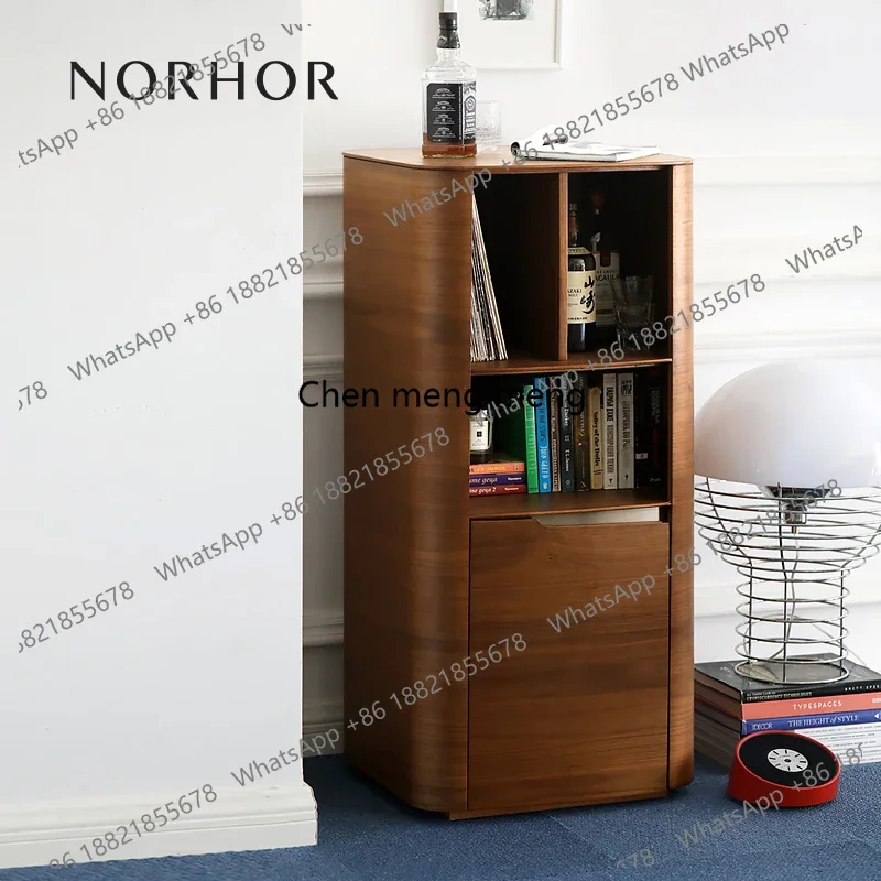 Nordic, medieval retro/half boat storage side cabinet file cabinet multi-function