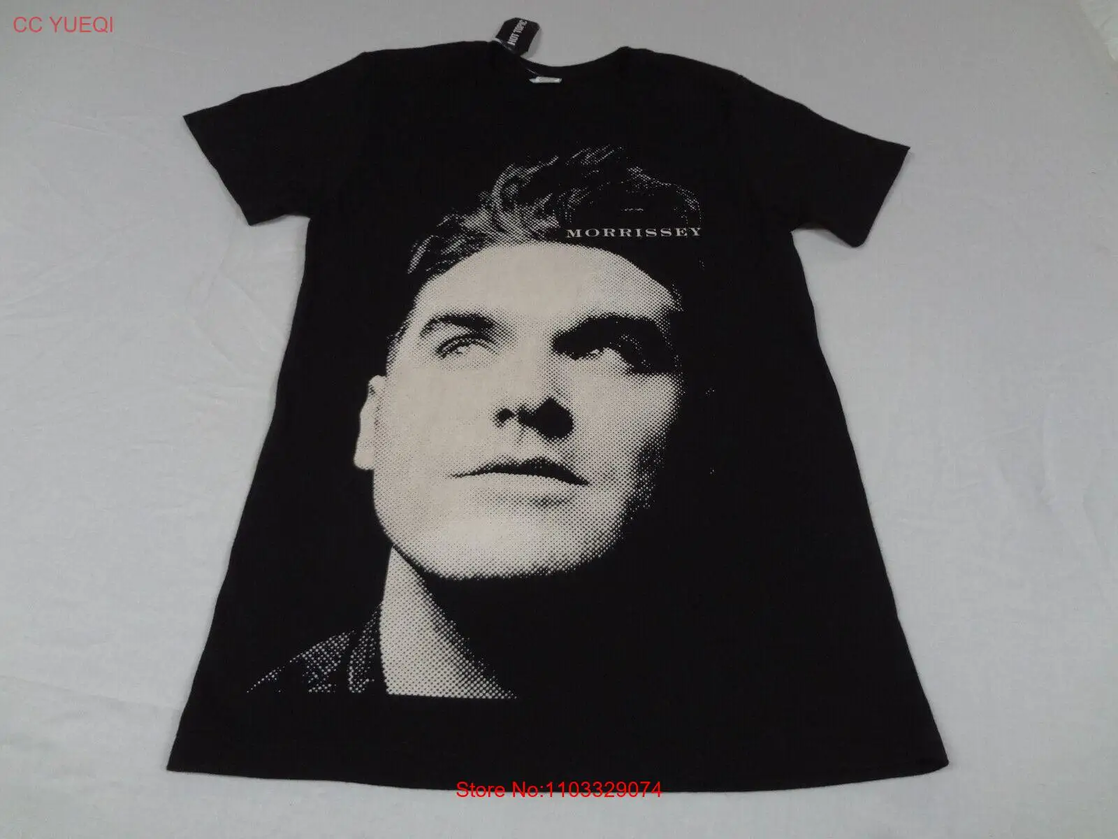 NWT THE SMITHS MORRISSEY черная Маленькая футболка с горячей тематикой H800