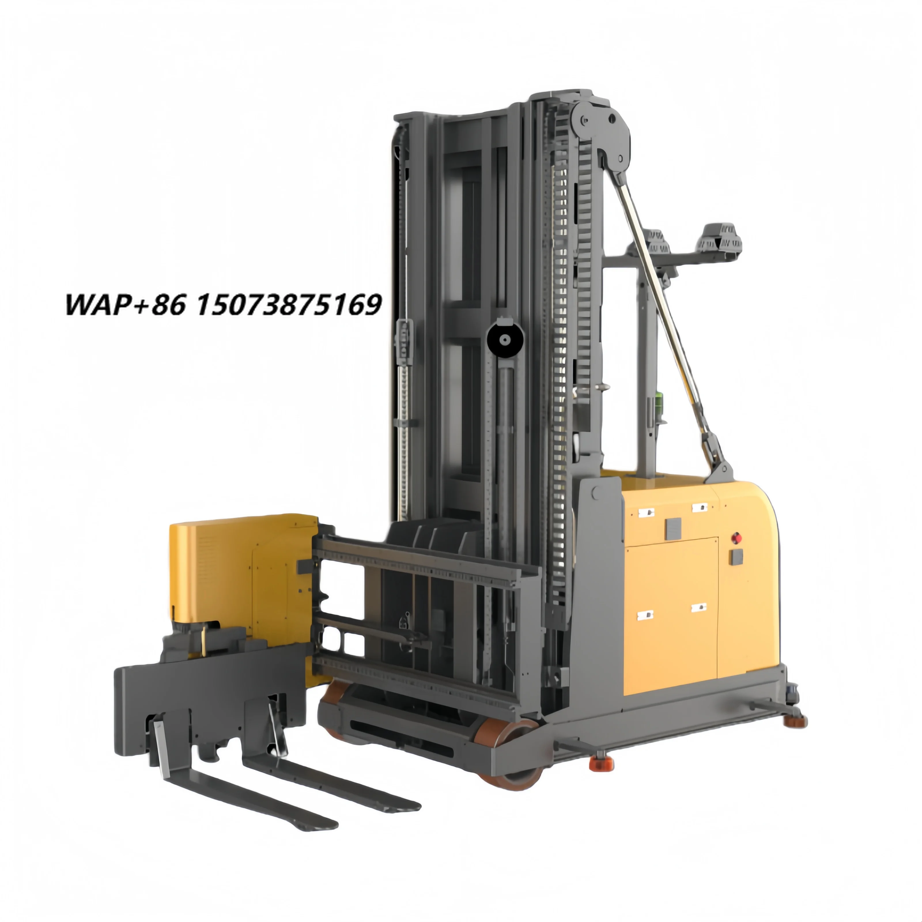 Gen-song OEM Automated Guided Vehicle AGV RGV FMR Robot Three-way Forklift Smart Factory Logistics AGV Pallet Transport Robot