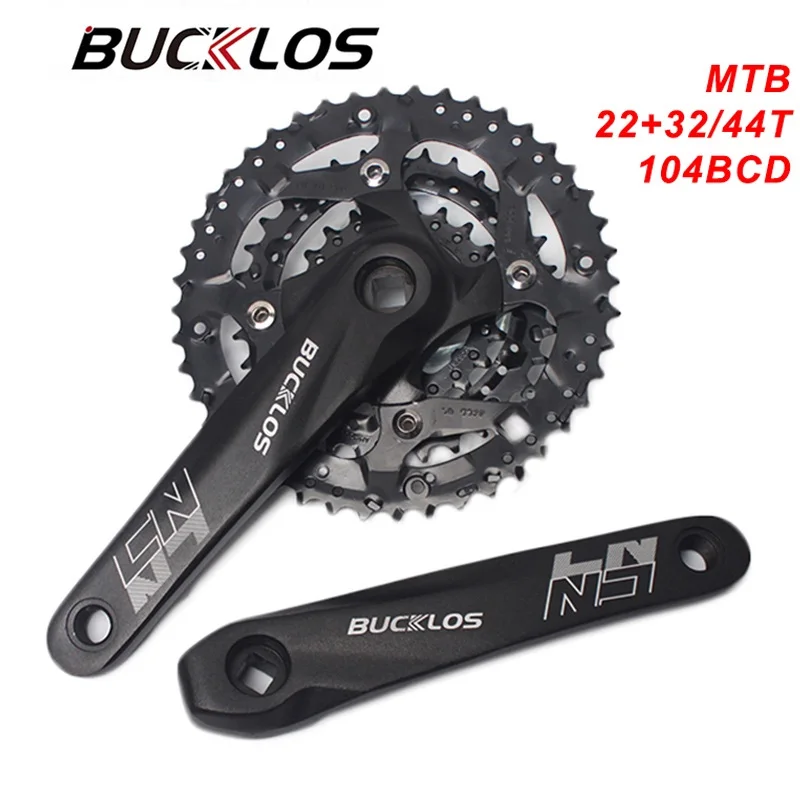 

MTB Crankset 104 BCD Triple Mountain Bike Chainring 170mm Crank Aluminium Alloy Mountain Bike Chainwheel Cycling Accessories