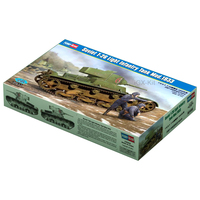 Hobbyboss 82495 1/35  Soviet T26 T-26 Light Infantry Tank Vehicle Mod1933 Hobby Craft Toy Plastic Model Building Kit