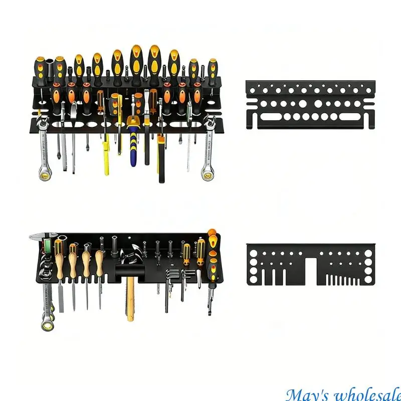 柔軟なワークショップツールストレージ炭素鋼壁取り付けシステム-448a