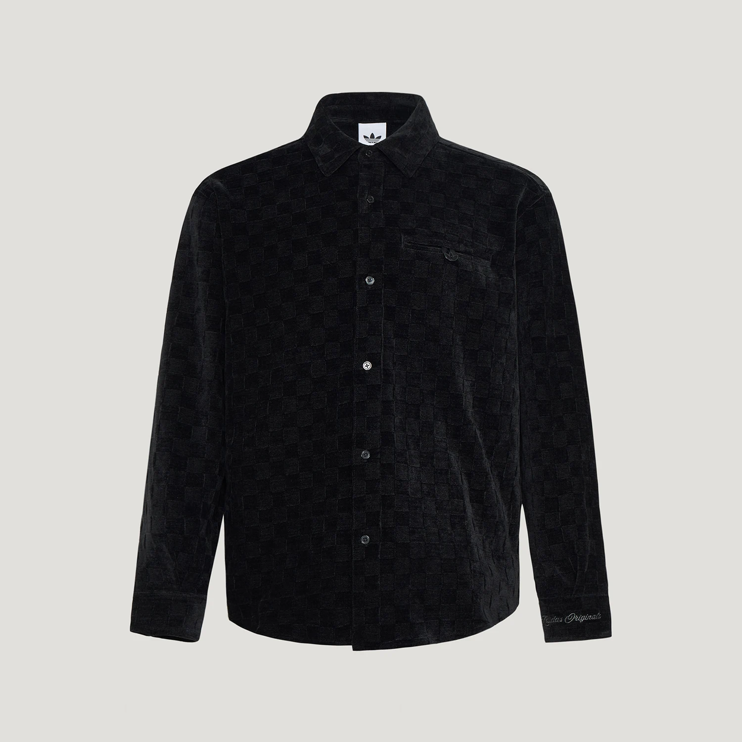 

Adidas Authentic Three Leaves Men's Casual Loose Long Sleeve Shirt Jacket KU5615