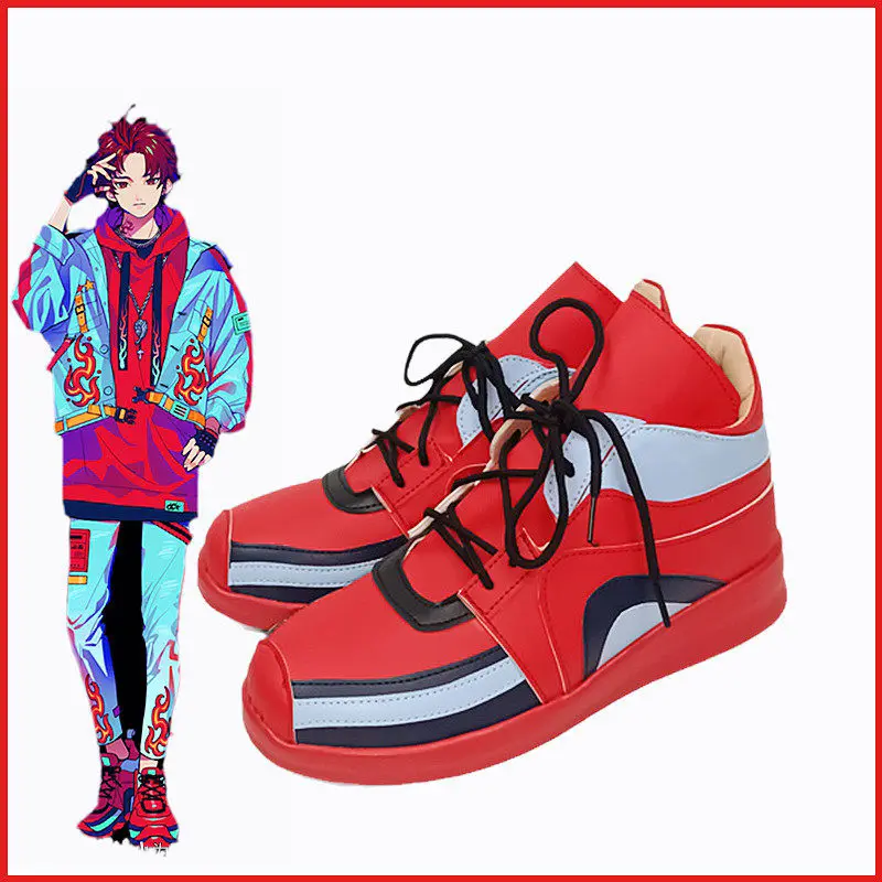 zapatos-de-cosplay-de-anime-paradox-live-sugasano-allen-botas-cortas-de-cuero-pu-rojas-para-carnaval-de-halloween