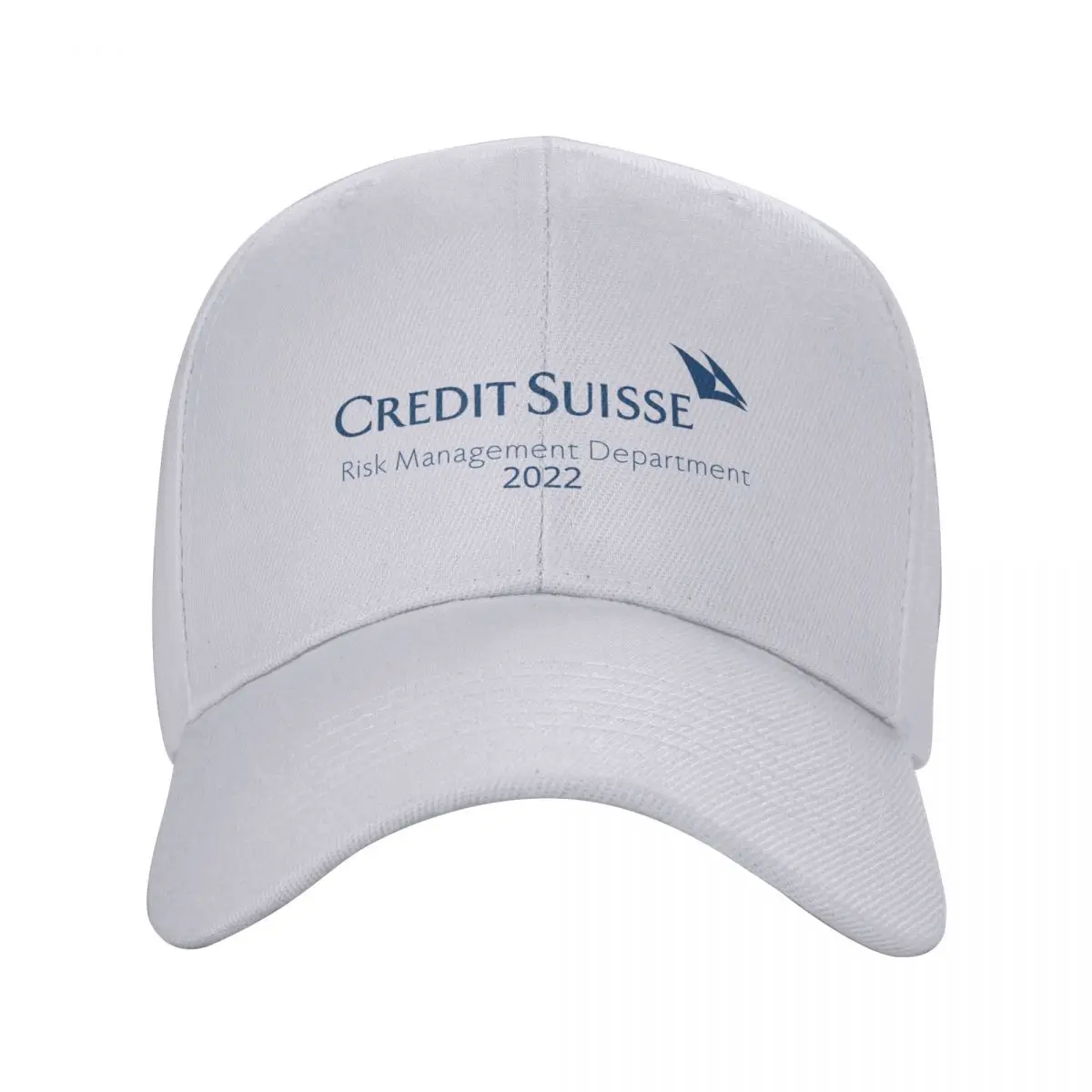 Boné de beisebol do Credit Suisse - Risk Management Department Chapéu de cavalo personalizado para homem e mulher, chapéu de Natal, 2022