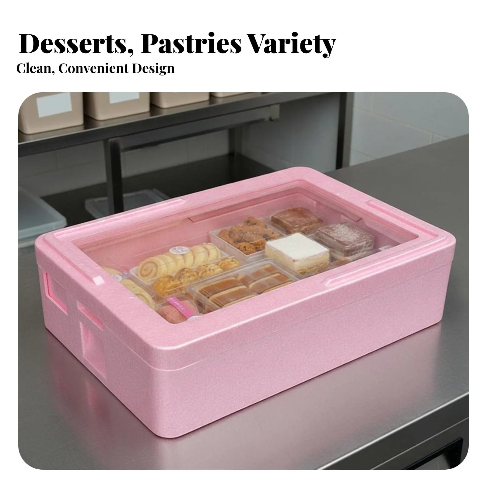 

Decorative Food Canister Portable Small Snack Canister Cute Food Jar Airtight Closure Hare Ear Snack Container Reusable